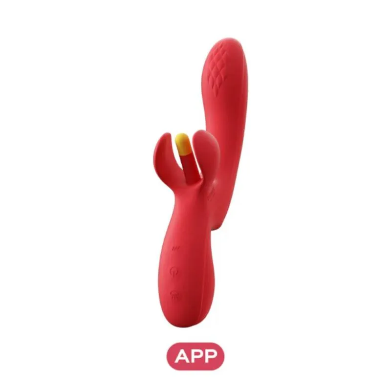 HoneyPlayBox – Fortexa Vibromasseur Tapotant A-Spot – Rouge