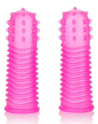 Gaine de Doigt FINGER TINGLER Rose x2