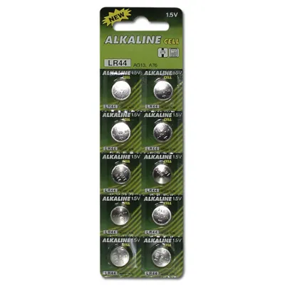 Piles bouton 10 exemplaires