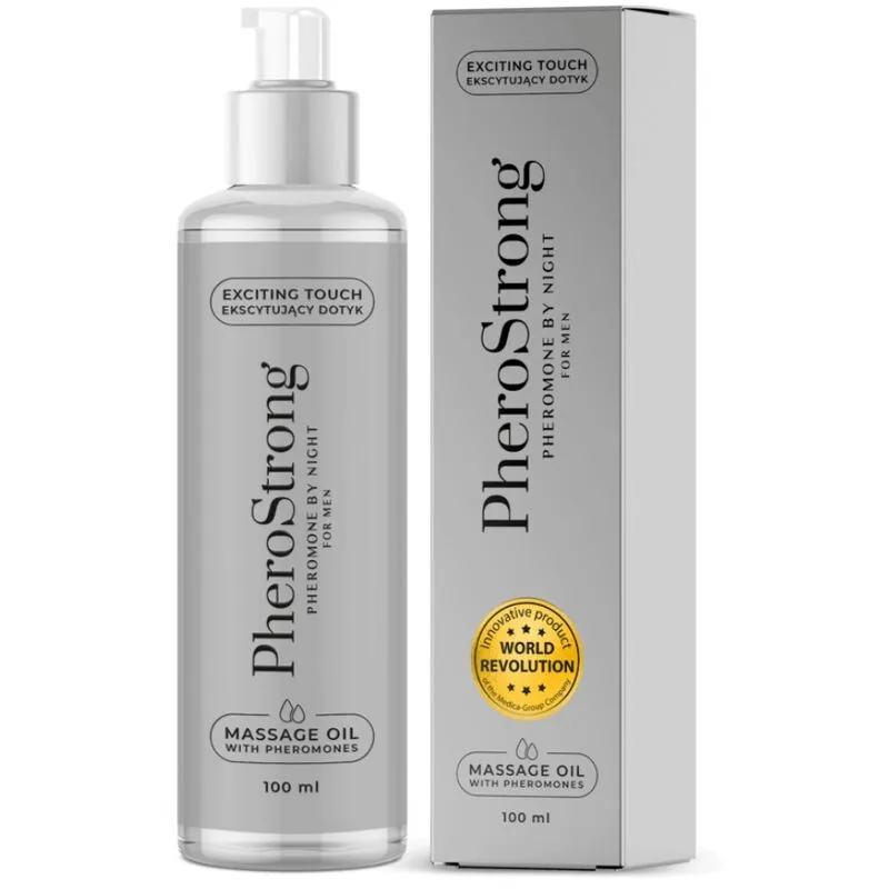 Huile de massage aux phéromones By Night 100ml - PheroStrong