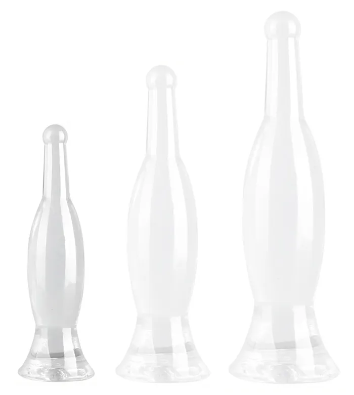 Plug transparent BOTTLE S 18 x 4.5cm