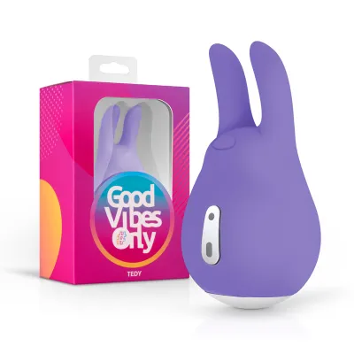Good Vibes Only - Stimulateur clitoridien "Tedy" - Violet