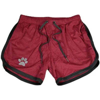 Kinky Puppy Short PAW Bordeaux-Noir