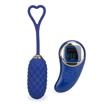 Oeuf vibrant télécommandé 10 modes 8 intensités Ti Amo - Vibromasseur à distance pour couple