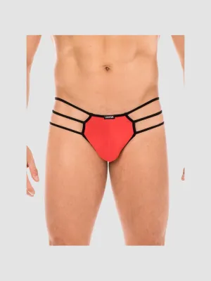 Jockstrap Rope LM2108 Lanières Rouge