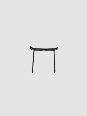 Porte-Jarretelles Shelly Noir Devil Collection