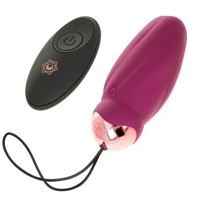Oeuf vibrant perles rotatives violet - Rithual
