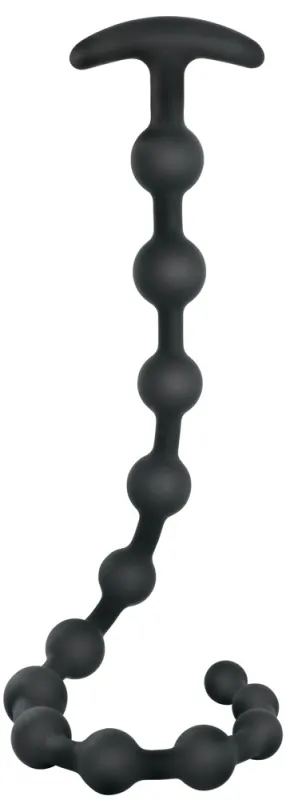 Chapelet anal Silicone LONG BEADS SILIC 48 x 3cm
