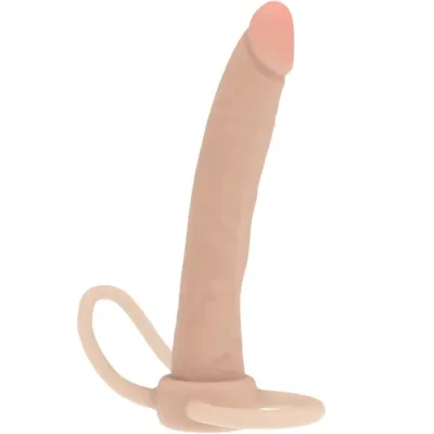 Stimulateur Anal Double Trouble 16cm Chair - Get Real
