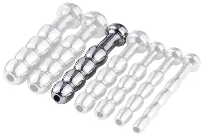 Plug d'urètre percé COCK TOP XXL 4.5cm - Diamètre 9mm