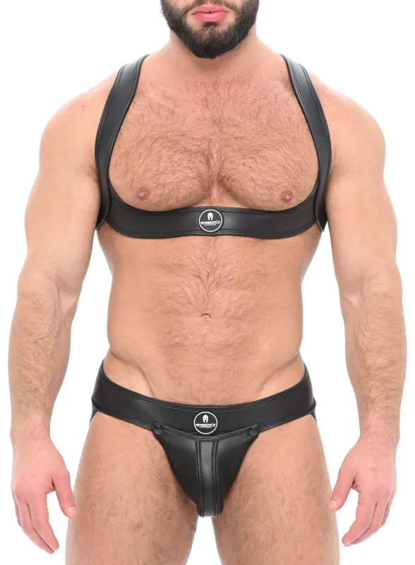 Sparta's Harness Ensemble Jock et Harnais ULISSE Noir