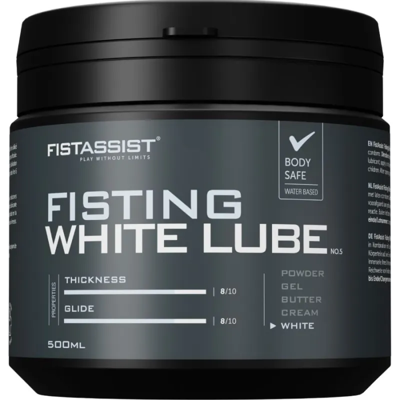 Lubrifiant Fist Assist Blanc Extra-Épais 500ml - Cobeco