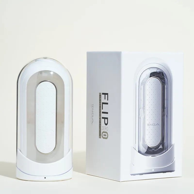 Flip Zéro Electronic Vibration - 7 cm Blanc