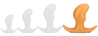 Plug en silicone PODS XL 14 x 6.5cm Orange