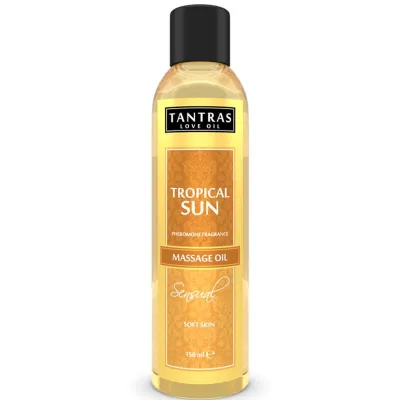Huile de Massage Tantras Tropical Sun 150ml - Intimateline