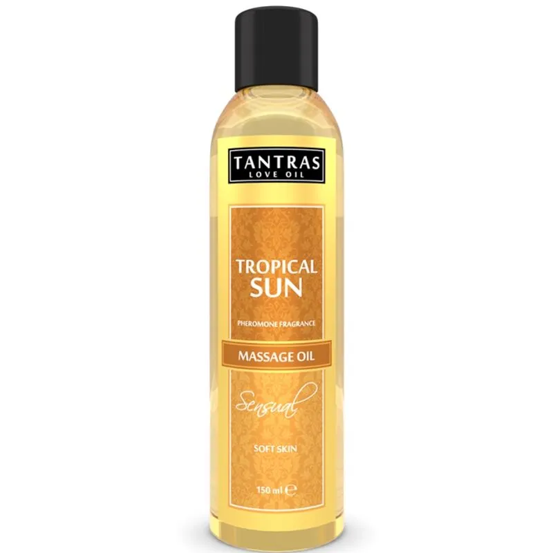 Huile de Massage Tantras Tropical Sun 150ml - Intimateline