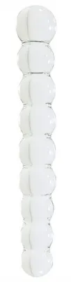 Dildo en verre SNOWBALL 12.6 x 2cm