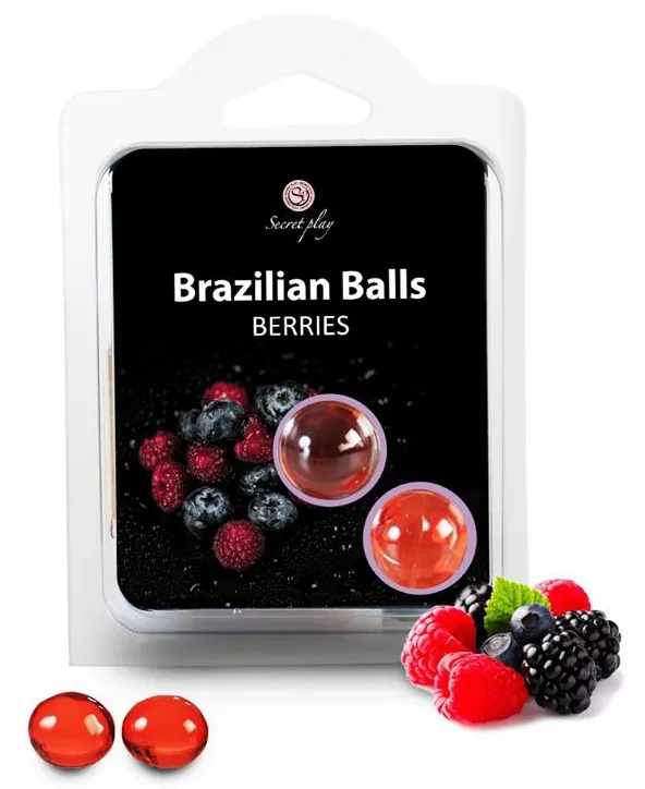 Boules de massage BRAZILIAN BALLS Fruits des bois