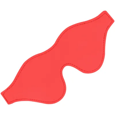 Masque de privation sensorielle PVC rouge - Darkness