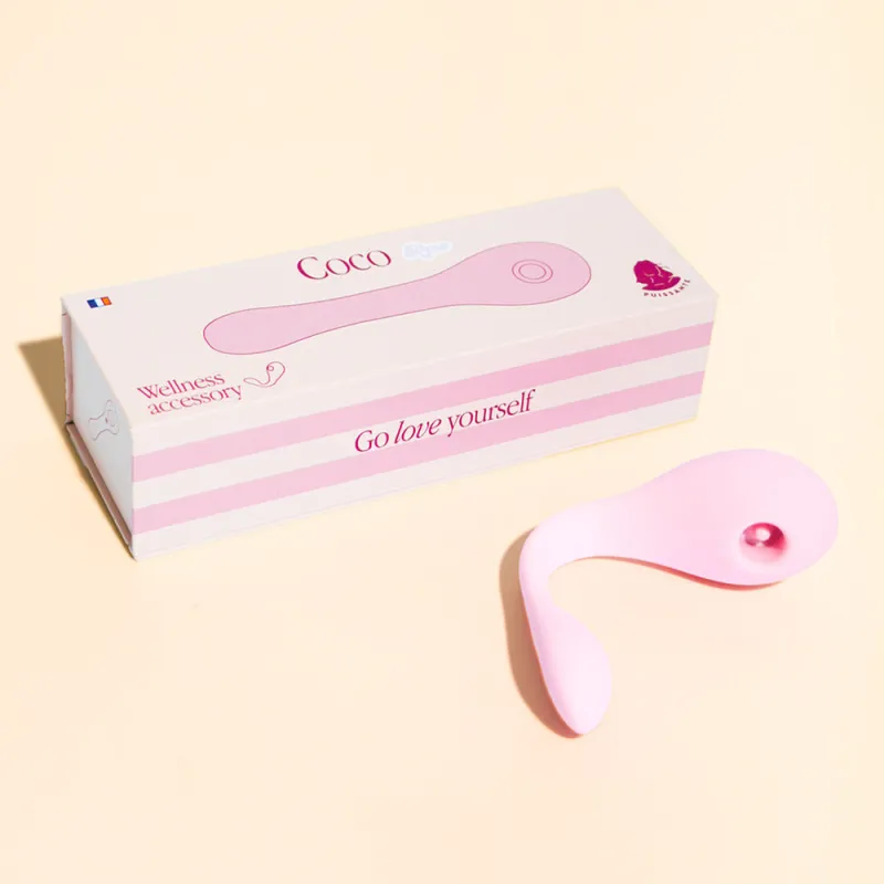 Double stimulateur Coco 2 de Puissante - 4,8 cm Rose