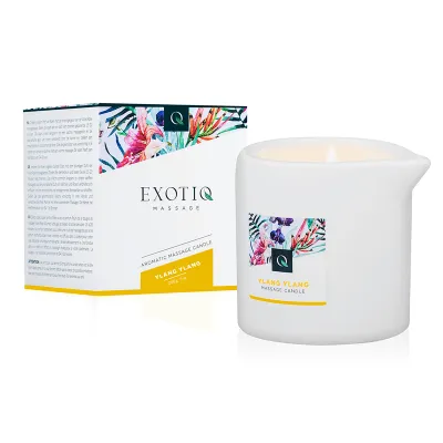 Bougie de massage Ylang Ylang Exotiq - 200 g