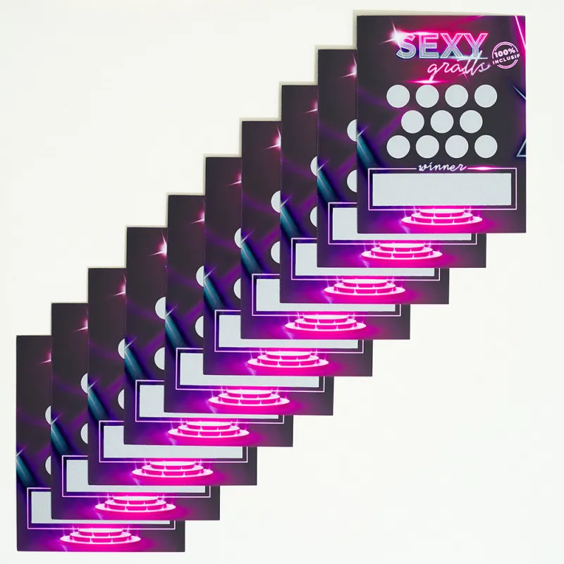 Jeu de grattage Sexy Gratts -