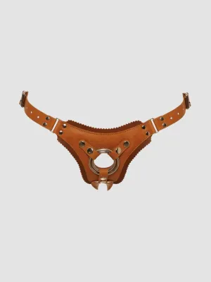 Harnais en cuir Fetish Line