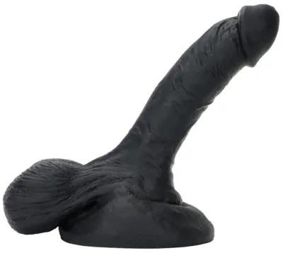 Gode en silicone BIGBAL 14 x 4cm Noir