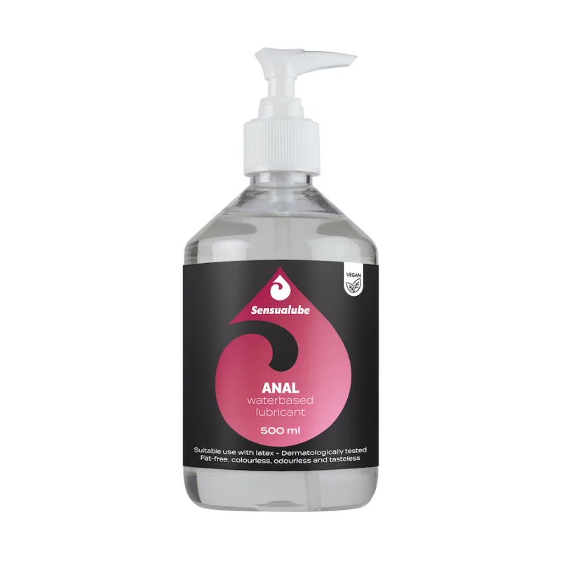 Lubrifiant à base d'eau SENSUALUBE ANAL 500ml