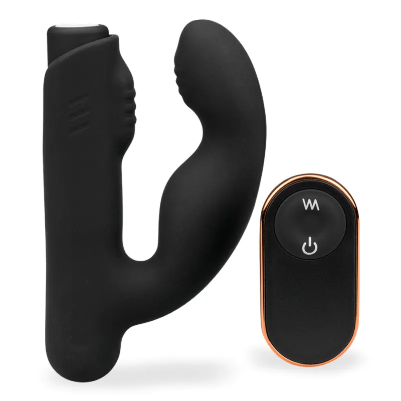 Vibromasseur anal Stimulateur de prostate télécommandé Vista - Noir