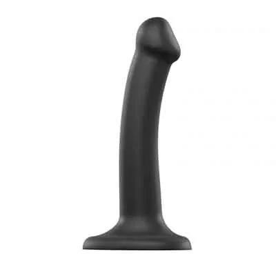 Dildo ventouse Dual Density - Medium Noir