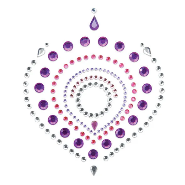 Cache-seins flamboyant lilas & rose - Bijoux Indiscrets