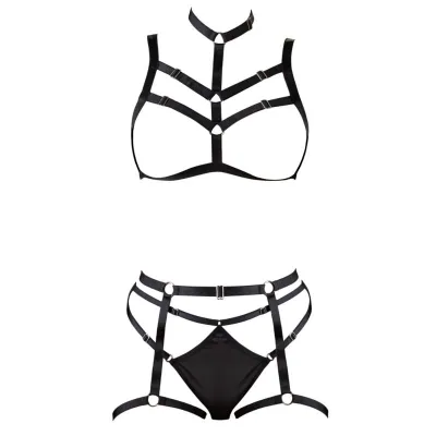 Cottelli Collection - Ensemble de bondage - Noir