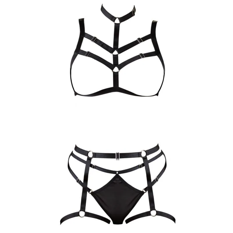 Cottelli Collection - Ensemble de bondage - Noir