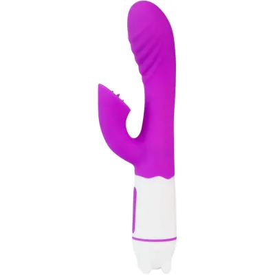 Vibromasseur Happy avec Langue Rechargeable Violet - Armony