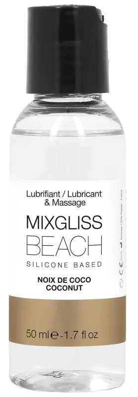 Lubrifiant Silicone MIXGLISS Beach - Noix de Coco 50ml