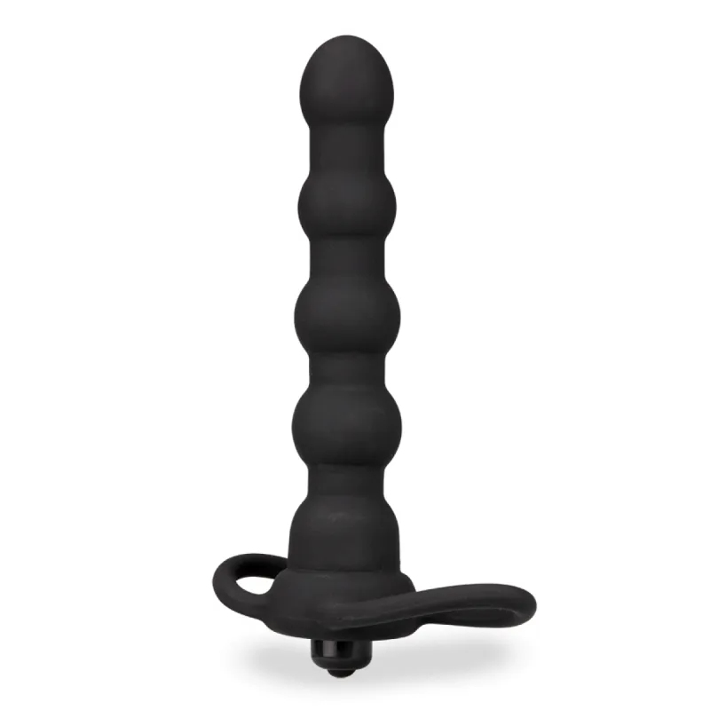 Gode double pénétrateur anneau vibrant