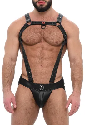 Sparta's Harness Ensemble Jock et Harnais ARMY Noir