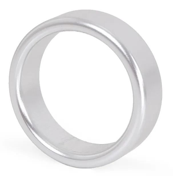 Anneau pénien en Aluminium CIRCLE 15mm Argenté