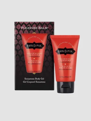 Gel corporel Pleasure Balm rêves de fraises 50 ml