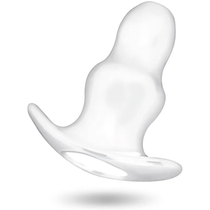 Plug Anal Tunnel Dilatateur 15cm Transparent - Addicted Toys