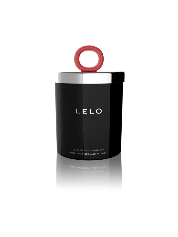 Bougie de Massage Flickering Touch Poivre Noir & Grenade