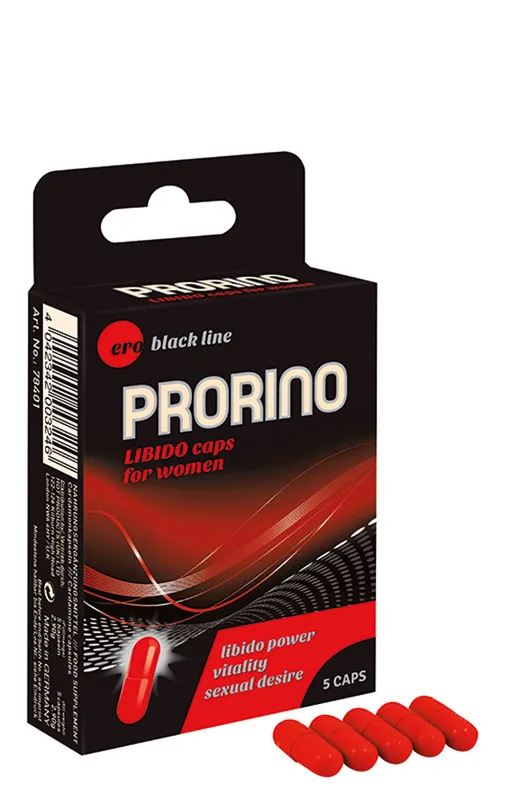 HOT Prorino Libido Capsules Pour Femmes - 5 pièces