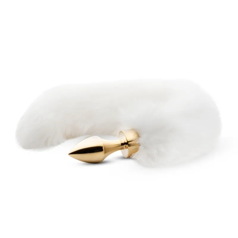 Easytoys Fetish - Plug Anal – Queue de Renard Blanche