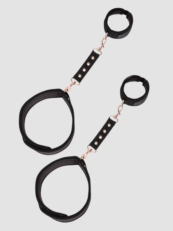 Menottes cuisses et poignets Soft Bondage Boutique