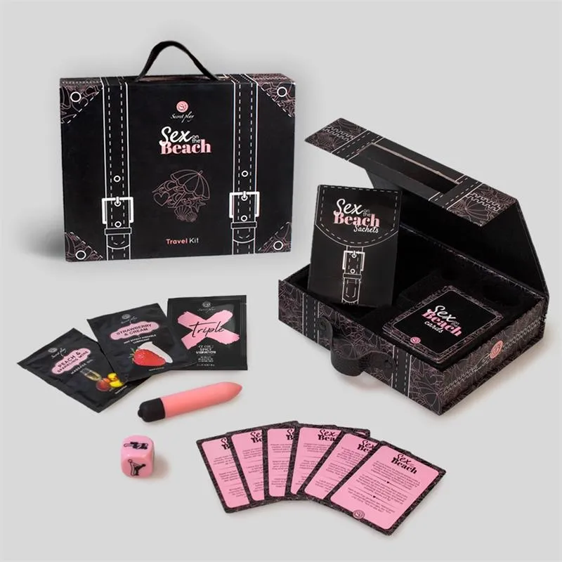 Jeu sexuel SEX ON THE BEACH 40 cartes + Accessoires