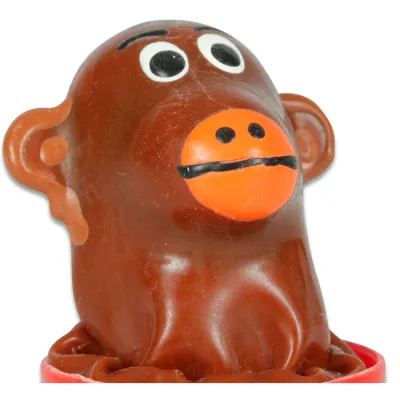 Préservatif Fantaisie Peint à la Main Motif Singe - Condomerie