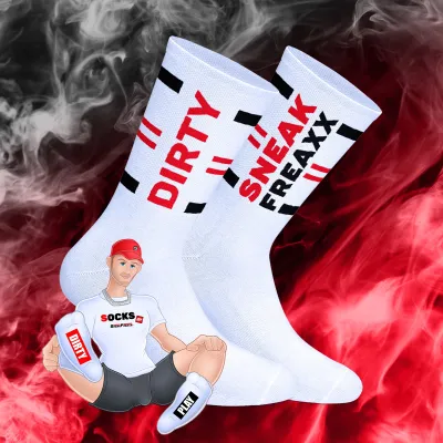 Chaussettes blanches DIRTY PLAY Sneakfreaxx