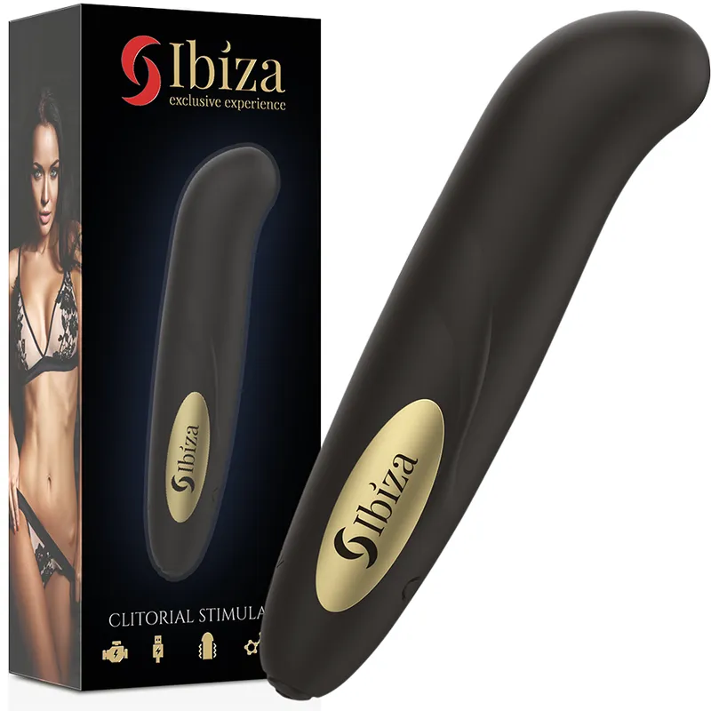 Stimulateur Clitoris Rechargeable Ibiza 10 Modes Doré - Ibiza