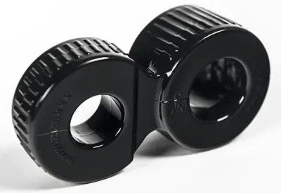 Ballstretcher ZIZI TRAINER DOUBLE RING 25 mm Noir